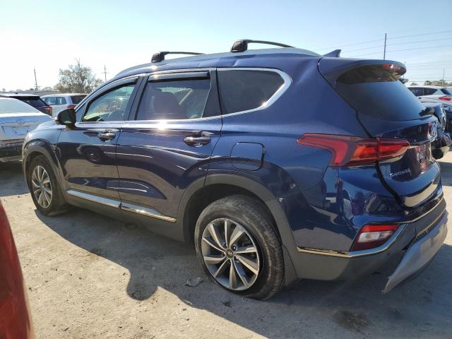 5NMS53AD7LH159860 - 2020 HYUNDAI SANTA FE LIMITED BLUE photo 2