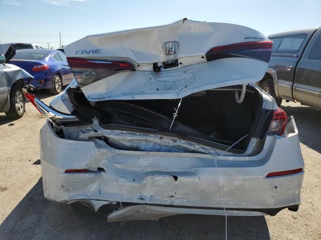 2HGFE2F56NH561608 - 2022 HONDA CIVIC SPORT Weiß Foto 6