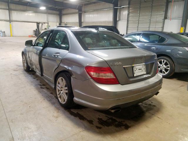 WDDGF81X29R066779 - 2009 MERCURY MERCEDES-BENZ C 300 4MATIC  photo 3