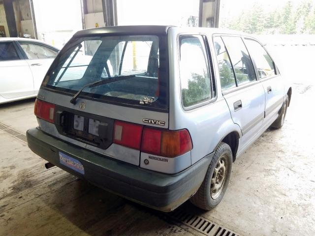 JHMEY3748KS000049 - 1989 HONDA CIVIC WAGOVAN  photo 4