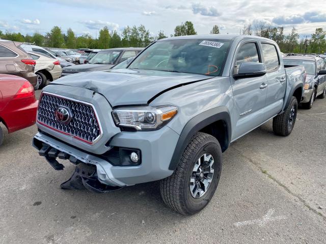3TMCZ5AN1KM209743 - 2019 TOYOTA TACOMA DOUBLE CAB  照片 2