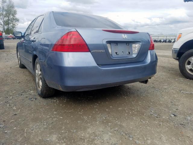 1HGCM567X7A104553 - 2007 HONDA ACCORD EX  photo 3