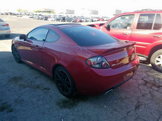 KMHHN66F77U257321 - 2007 HYUNDAI TIBURON GT  photo 3