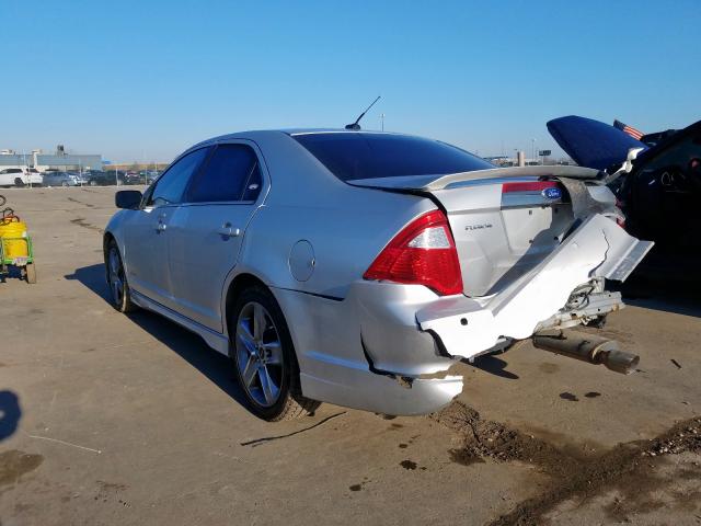 3FAHP0KC3BR153910 - 2011 FORD FUSION SPORT  photo 3