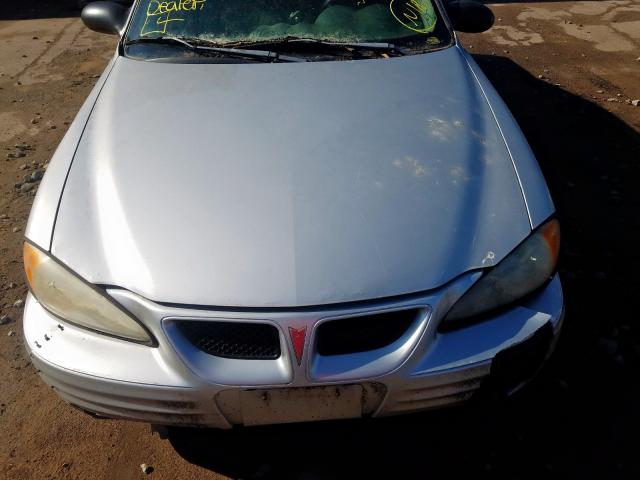 1G2NF52E52M722770 - 2002 PONTIAC GRAND AM SE1  photo 7