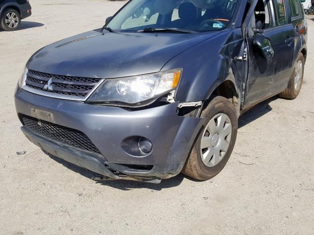 JA4MS31X77U001572 - 2007 MITSUBISHI OUTLANDER ES  ფოტო 9