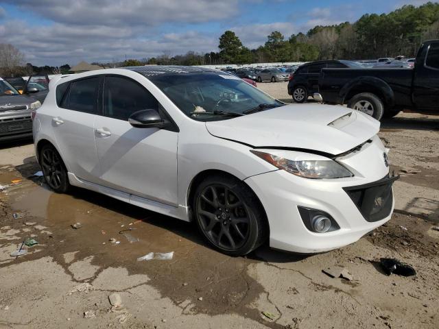 JM1BL1L34D1745233 - 2013 MAZDA SPEED 3 WHITE photo 4