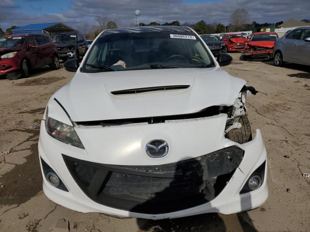 JM1BL1L34D1745233 - 2013 MAZDA SPEED 3 WHITE photo 5