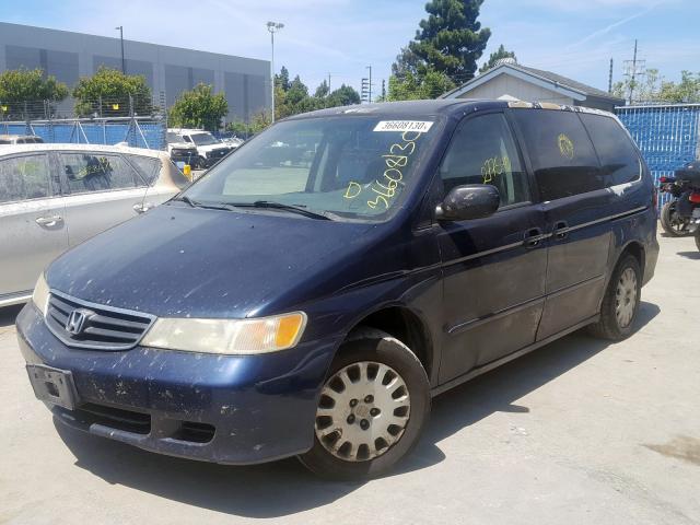 5FNRL18554B092069 - 2004 HONDA ODYSSEY LX  photo 2