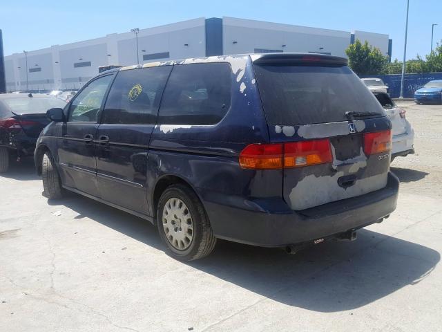 5FNRL18554B092069 - 2004 HONDA ODYSSEY LX  photo 3