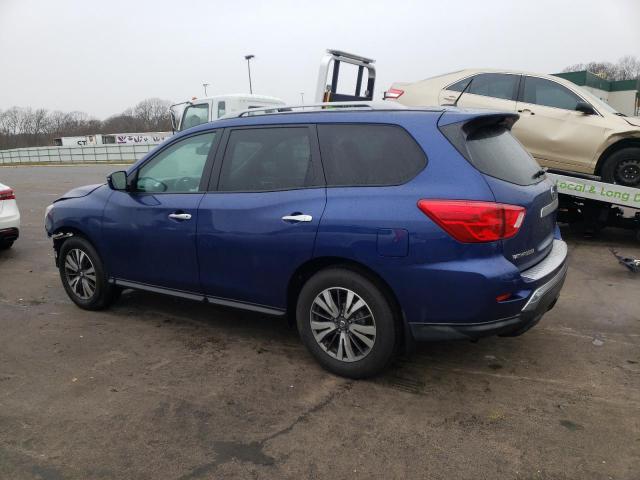 5N1DR2MM0HC905828 - 2017 NISSAN PATHFINDER S 蓝色 照片 2