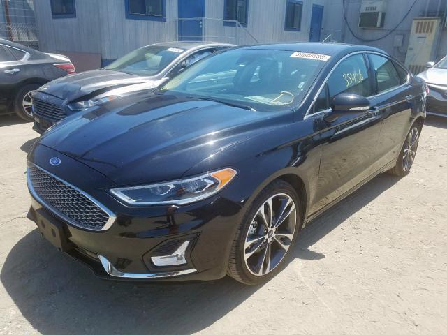 3FA6P0D97KR153224 - 2019 FORD FUSION TITANIUM  photo 2