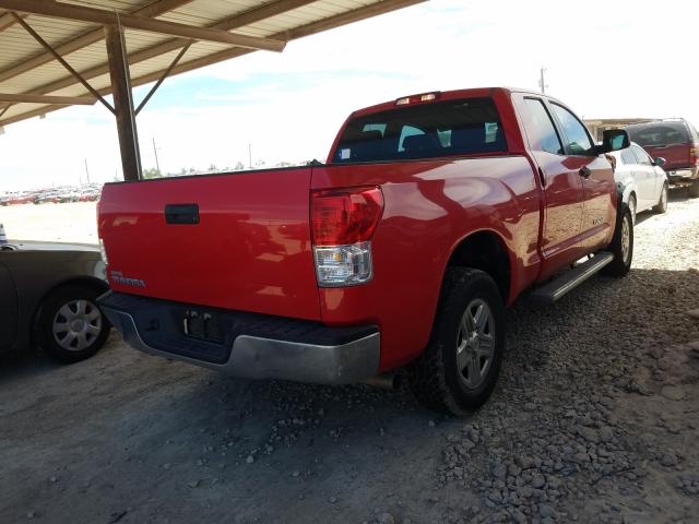 5TFRM5F1XAX019673 - 2010 TOYOTA TUNDRA DOUBLE CAB SR5  photo 4