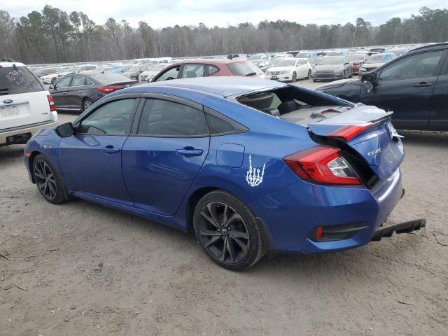 2HGFC2F82MH506409 - 2021 HONDA CIVIC SPORT 蓝色 照片 2