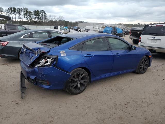 2HGFC2F82MH506409 - 2021 HONDA CIVIC SPORT 蓝色 照片 3