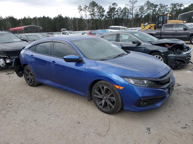 2HGFC2F82MH506409 - 2021 HONDA CIVIC SPORT 蓝色 照片 4