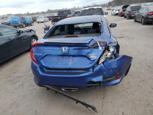 2HGFC2F82MH506409 - 2021 HONDA CIVIC SPORT 蓝色 照片 6