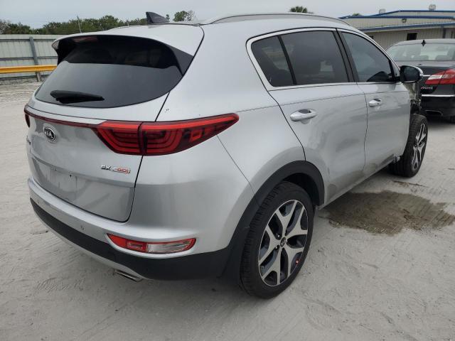 KNDPR3A65H7129346 - 2017 KIA SPORTAGE SX SILVER photo 3