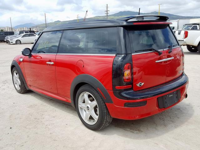 WMWML33569TN69011 - 2009 MINI COOPER CLUBMAN  photo 3