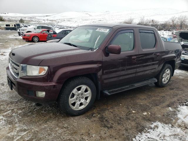 2HJYK16499H502930 - 2009 HONDA RIDGELINE RTS MAROON photo 1