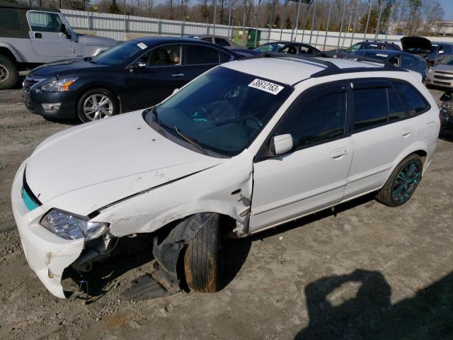 JM1BJ245921609401 - 2002 MAZDA PROTEGE PR5 白色 照片 1