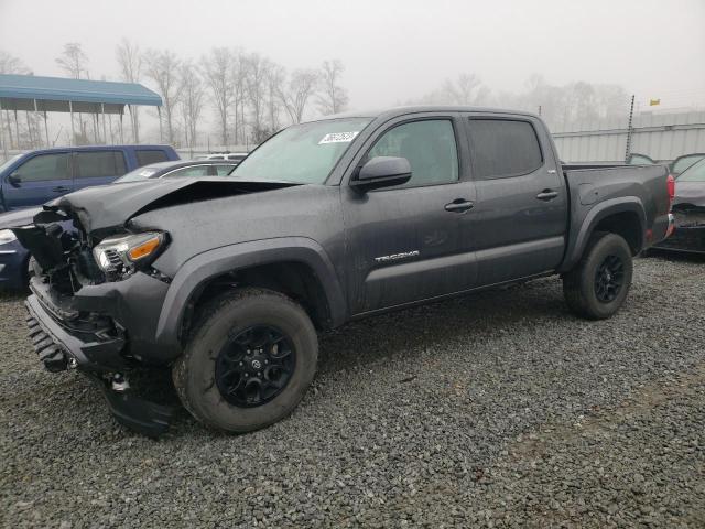 3TMAZ5CN4KM114033 - 2019 TOYOTA TACOMA DOUBLE CAB CHARCOAL photo 1