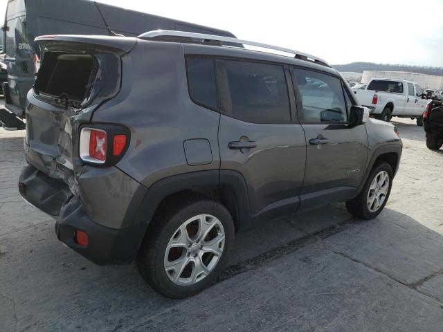 ZACCJBDT7GPC61236 - 2016 JEEP RENEGADE LIMITED WHITE photo 3