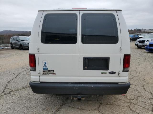 1FTNE1EW7BDA59813 - 2011 FORD ECONOLINE E150 VAN WHITE photo 6