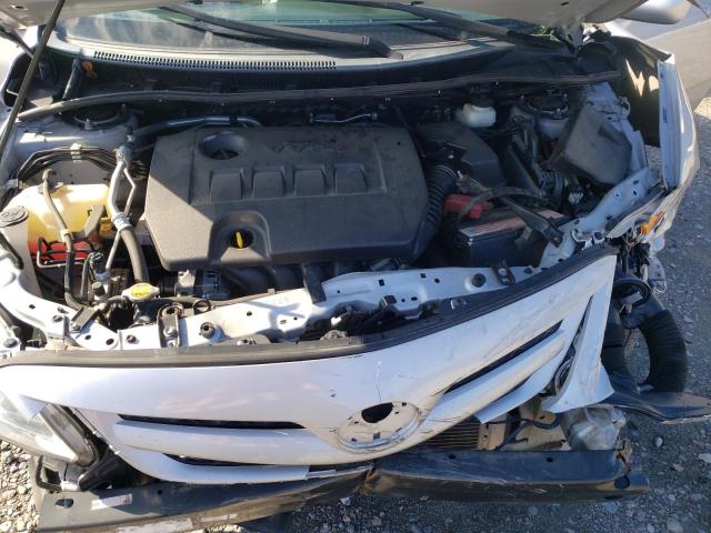 2T1BU4EE6BC752464 - 2011 TOYOTA COROLLA BASE SILVER photo 11