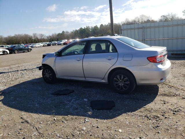 2T1BU4EE6BC752464 - 2011 TOYOTA COROLLA BASE SILVER photo 2