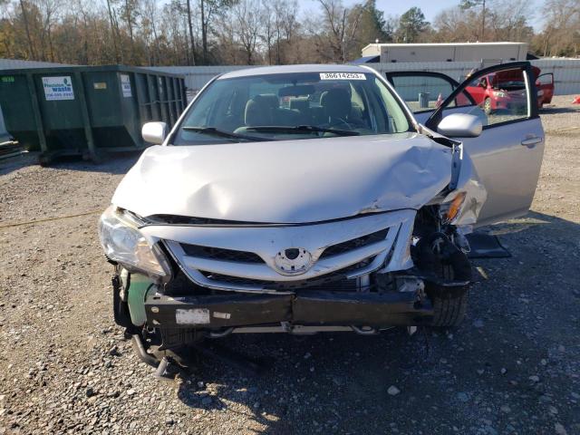 2T1BU4EE6BC752464 - 2011 TOYOTA COROLLA BASE SILVER photo 5