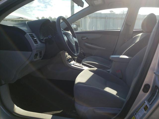 2T1BU4EE6BC752464 - 2011 TOYOTA COROLLA BASE SILVER photo 7