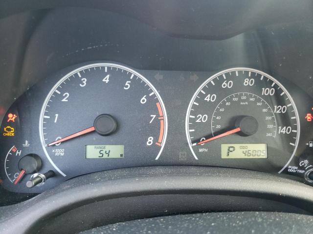 2T1BU4EE6BC752464 - 2011 TOYOTA COROLLA BASE SILVER photo 9