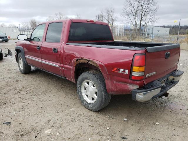 2GTEK13T751234420 - 2005 GMC NEW SIERRA K1500 MAROON photo 2