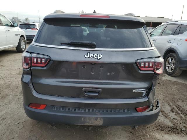 3C4NJCBB1JT235370 - 2018 JEEP COMPASS LATITUDE GRAY photo 6