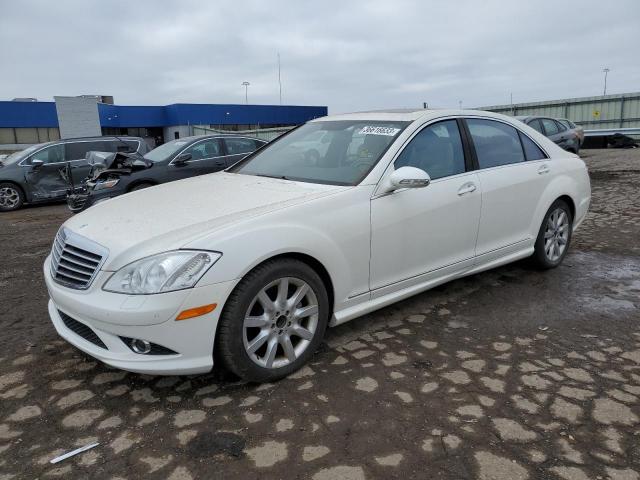 WDDNG86X39A267344 - 2009 MERCEDES-BENZ S 550 4MATIC WHITE photo 1
