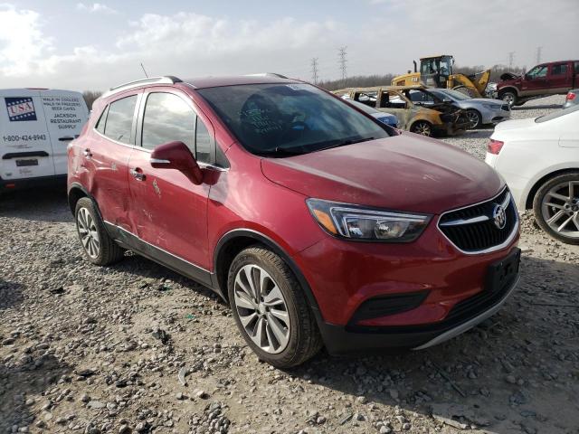 KL4CJASB0KB792389 - 2019 BUICK ENCORE PREFERRED RED photo 4