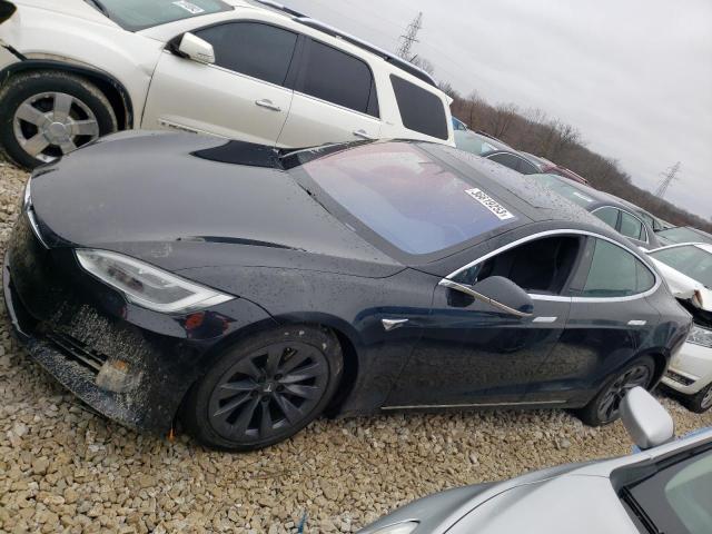 5YJSA1E24HF227680 - 2017 TESLA MODEL S Սև լուսանկար 1