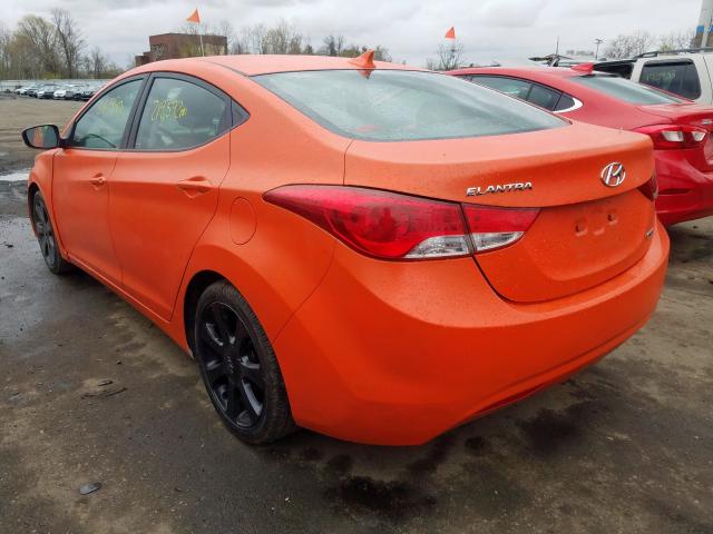 KMHDH4AE8CU336838 - 2012 HYUNDAI ELANTRA GLS  photo 3