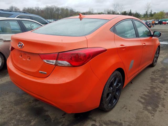 KMHDH4AE8CU336838 - 2012 HYUNDAI ELANTRA GLS  photo 4