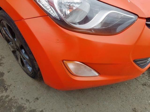 KMHDH4AE8CU336838 - 2012 HYUNDAI ELANTRA GLS  photo 9