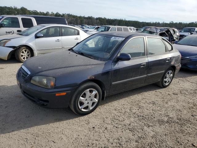 KMHDN56D75U173584 - 2005 HYUNDAI ELANTRA GLS GRAY photo 1