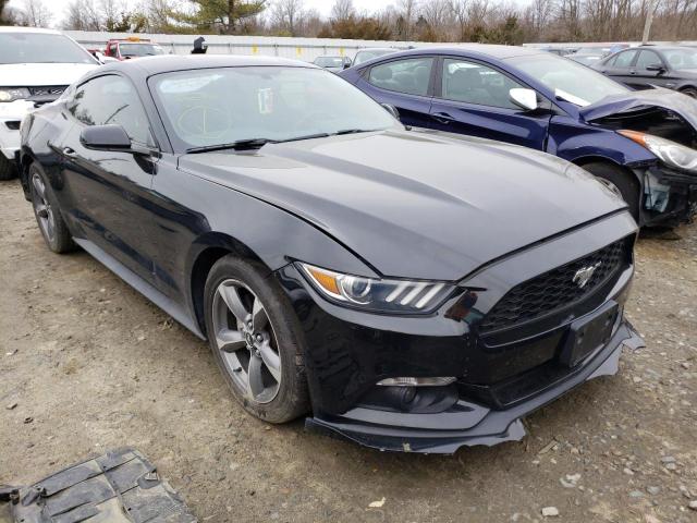 1FA6P8AM4F5405009 - 2015 FORD MUSTANG BLACK photo 1