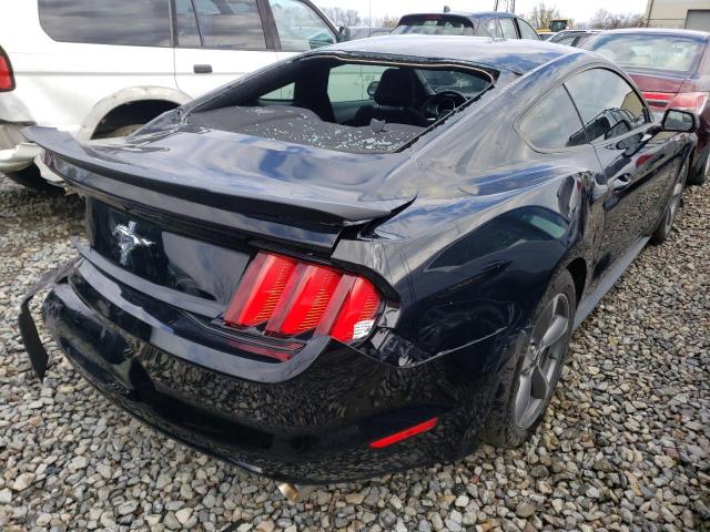 1FA6P8AM4F5405009 - 2015 FORD MUSTANG BLACK photo 4