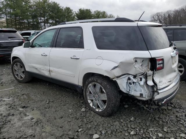 1GKKRSKD9HJ257727 - 2017 GMC ACADIA LIM SLT-2 WHITE photo 2