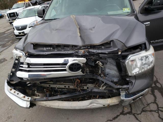 5TFUY5F12GX521553 - 2016 TOYOTA TUNDRA DOUBLE CAB SR/SR5 BLACK photo 11