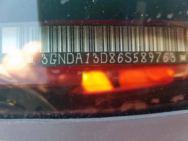 3GNDA13D86S589763 - 2006 CHEVROLET HHR LS  照片 10