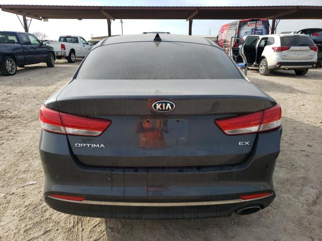 5XXGU4L32JG212575 - 2018 KIA OPTIMA EX BLACK photo 6