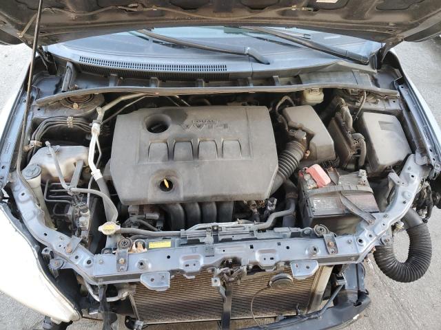JTDBU4EE4B9147994 - 2011 TOYOTA COROLLA BASE GRAY photo 11
