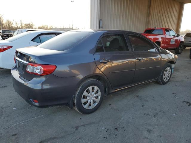 JTDBU4EE4B9147994 - 2011 TOYOTA COROLLA BASE GRAY photo 3